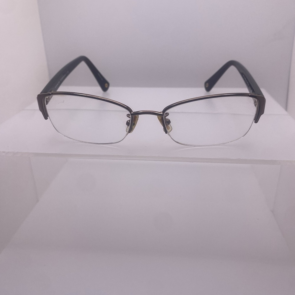 Coach Eyeglasses FRAME ONLY HC5053 Eulalia Half Rim 52-18-140 Sand Beige 790 - Picture 8 of 15